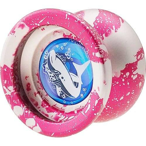 2018 MAGICYOYO T9 Polished Alloy Aluminum Responsive Unresponsive Yoyo Ball Spin Toy for Children Top Quality