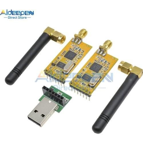 3.3V-5V APC220 Wireless RF Serial Board Module Wireless Data Communication Antennas USB Converter Adapter For Arduino DIY Kit