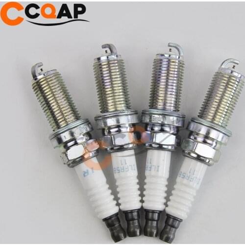 4pcs 18840-11051 ILFR5B11 Iridium Spark Plug For Hyundai 1637 XP5325 FR8SPP332 9006 1884011051 18840 11051 ignition plug