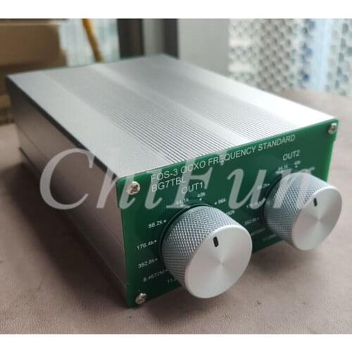 44.1k, 48k, WC, word clock, built-in OCXO, or external clock, FOS-3