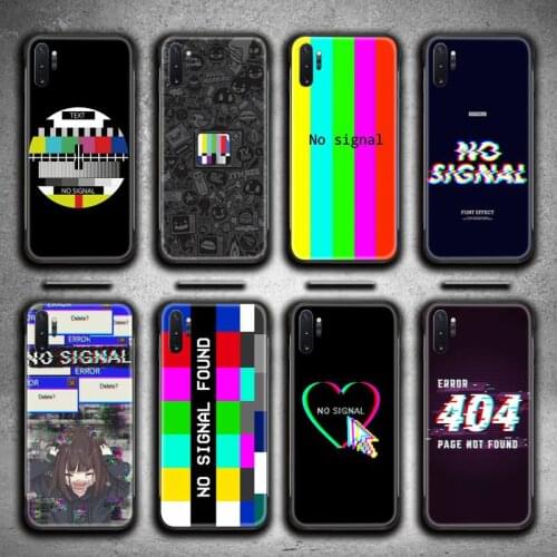 HOTCASHOP no signal Phone Case For Samsung Galaxy Note20 ultra 7 8 9 10 Plus lite M51 M21 J8 Plus 2018 Prime