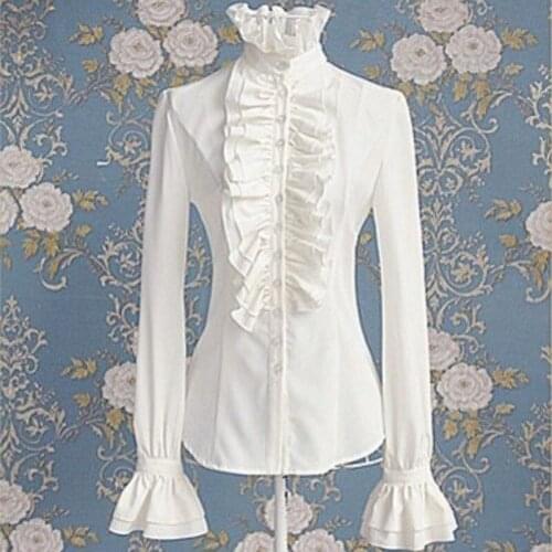 Deeptown Collar Blouses