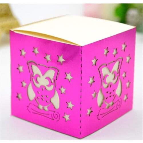 Birthday cake photos baptism favors laser cut 2016 latest wedding favor box customized candy box