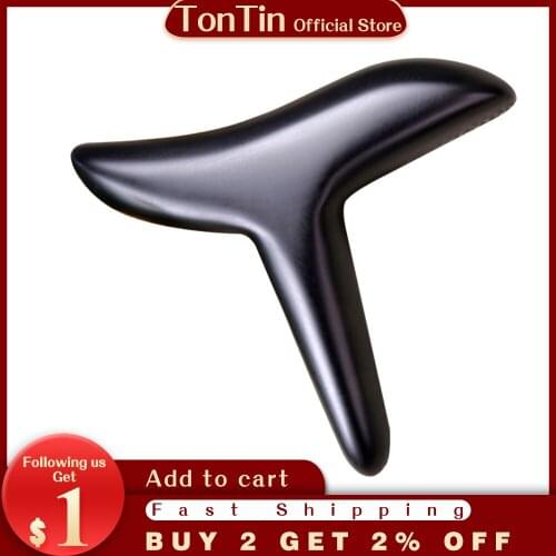 Good quality! wholesale & retail Traditional Bian Needle therapy black bian stone massage cone (110mm)