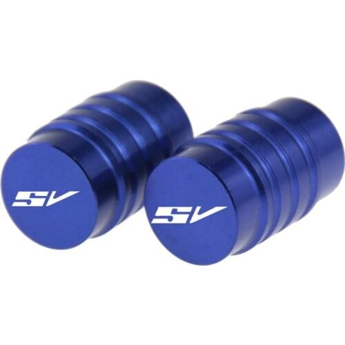 Tire valve caps For SV1000/S SV650 SV650A SV650S SV650X B-KING DL650/V-STROM DL1000 GS500 GS500E GS500F