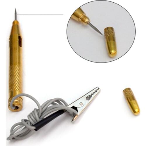 Copper Automotive Circuit Tester DC 6V 12V 24V Light System Detector Probe Auto Car Lamp Circuit Tester