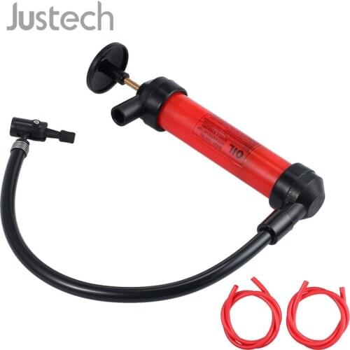 Justech Multi-function Siphon+Hose Pump Manual Sucker Pumps Air Or Any Liquid For Pool Toys,Balls,Tires Water Fuel Transfer Pump