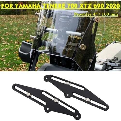 Windshield lifter For YAMAHA TENERE 700 T700 T 700 Tenere 700 motorcycle parts adjustable windshield bracket 2020