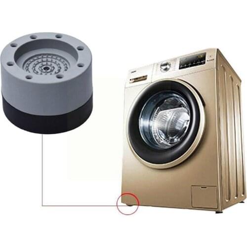Anti-slip Noise-reducing Washing Machine Feet Non-slip Anti-vibration Accessories Mats Refrigerator Bathroom Mat Kitchen Pa C3K6