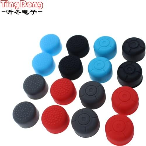 TingDong Silicone Thumb Stick Grip Caps Gamepad Analog Joystick Cover Case For Switch NS NX Controller Extender Joy-Con