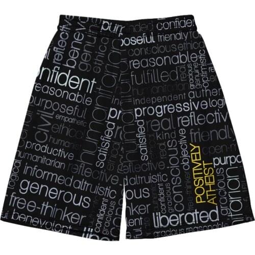 WAMNI Summer Soft Beach Shorts Streetwear Hip Hop 3D Elastic Shorts Harajuku Man Woman Loose Cool Creative Design Ball pant