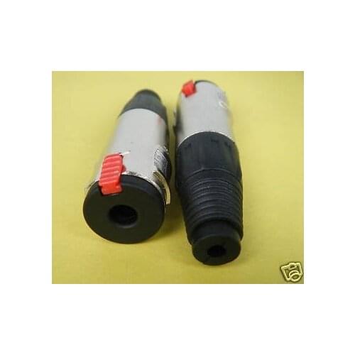 5 1/4" Female Audio TRS Inline Locking Jack Socket 1084 mh