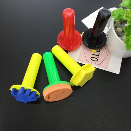 5PCS Sponge Seals Educational Toys for Children Kids Juguetes Boys Girls Arts and Crafts Painting Learning Coloring Drawing Sets