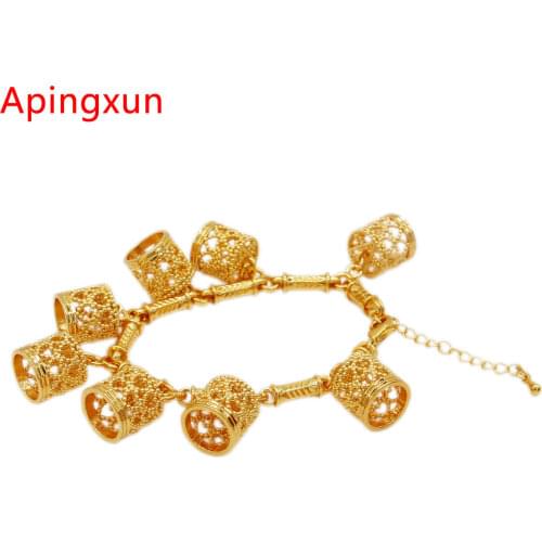 Apingxun Bracelets With Charms