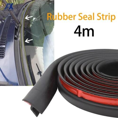 4m H Type Car Rubber Seal Strip Windshield Trim Dustproof For Honda Audi Benz Buick VW Skoda Mazda Ford Toyota BMW E46 E39 M5 X6