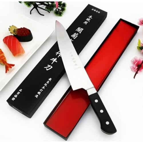 Free Shipping YILang stainless steel kitchen knife salmon sashimi raw fish fillet chef knife cooking knives Sashayed gift