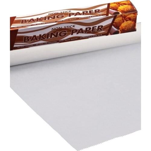 Silicone Baking Paper Non-stick Durable Baking Parchment Dual-sided Wax Paper Sheets for Baking Cookies Bread