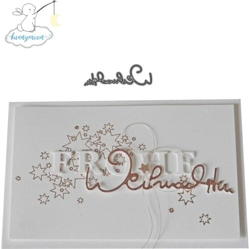 CH Letter Metal Cutting Dies Stencils for DIY Scrapbooking/photo Album stamps Decorative Embossing DIY Paper Card