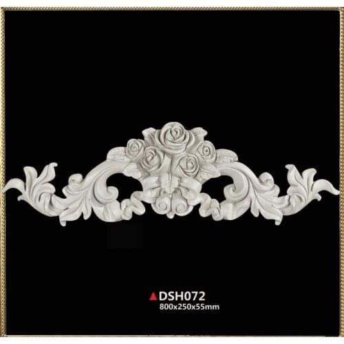 European style PU polyurethane fireplace part decoration ceiling decor doorframe portal decorating components