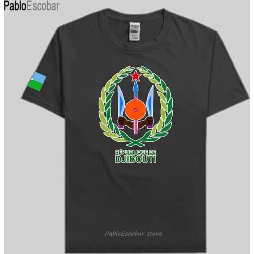 Djibouti DJI Djiboutian DJ men t shirt fashion jersey nation team cotton t-shirt Sportswear fitness casual summ tees new