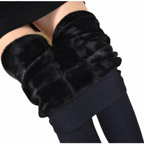 600g Leggings women Winter Plus velvet Warmed pants Winter
