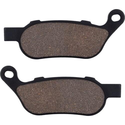 Motorcycle Rear Brake Pads for Harley FXSTC Softail Custom 2008-2010 FXDWG Dyna Wide Glide 2008-2017