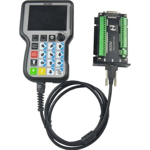 Independent Motion Controller 125KHZ CNC 5 Axis NC Card G Code M Code Remote For CNC Router CNC DSP Controller