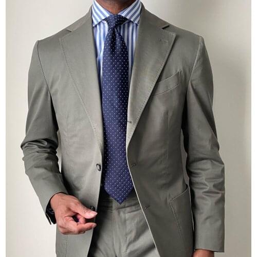 Jacket+Pants) England Style Green 2 Piece Groom Tuexdos For Wedding Formal Prom Suit Party Evening Blazer Custom Made