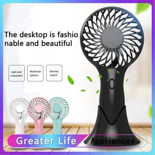 Mini Portable Pocket Fan Cooler Air Hand Held Travel Cooling USB Desktop Fans Office Quiet Collapsible Desk Fans