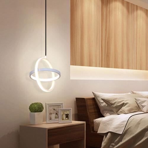 Simple Chandelier Loft Home Lamp For Living Room Bedroom Bedside Decor Modern Design Minimalist Hanging Fixture Lustre Luminaire