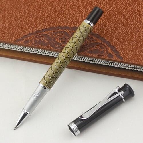 JINHAO Luxury Gift Pen High Quality Roller ball Pen Metal Ballpoint Pens for office Gift office signature pen Stationery supplie