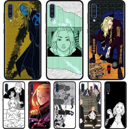 Case For Samsung Galaxy A50 A70 A10 A20e A30 A40 A20s A10s A10e A80 A90 A60 A30s TPU Shell Silicone Cover Tokyo Revengers Draken