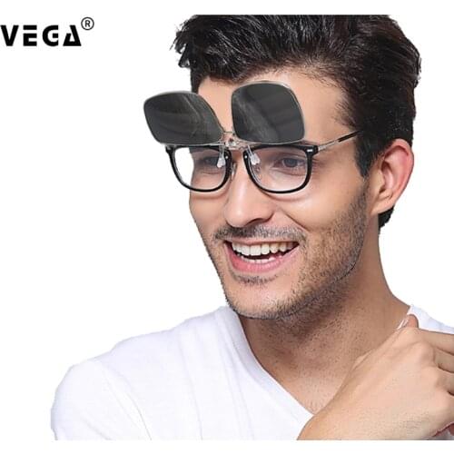 VEGA Polarized Fit Over Glasses Sunglasses With Box Clip On Sunglasses Flip Up Eyewear Wrap Over Eyewear UV400 5-8