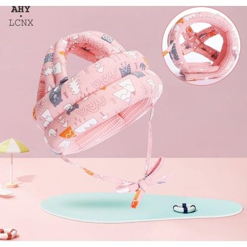 Summer Spring Toddler Baby Hat Safety Helmet Learn to Walk Hat Boys Girls Protective Helmets Play Helmet Soft Comfortable Cap