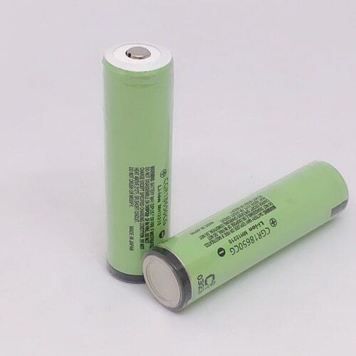 2pcs/lot New Original Protected Battery For Panasonic CGR18650CG 18650 3.7V 2250mAh Rechargeable Lithium Batteries Cell with PCB