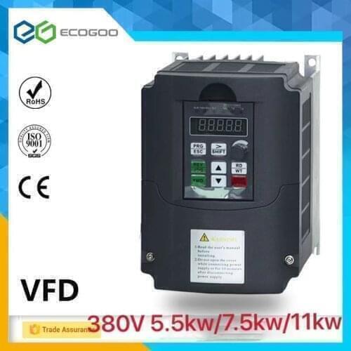 380V 7.5KW 11KW 10HP VFD VARIABLE FREQUENCY DRIVE INVERTER