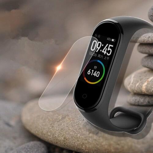 5 pcs Full screen watch Protector Full hydrogel film For Xiaomi Mi Band 3 3Pro 4 (Not Glass)