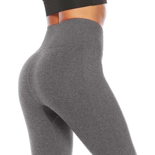 ATHVOTAR Tight Leggings Women High Waist Push Up Leggings Women Fitness Fitting Gym Elastic Female Sexy Leggins