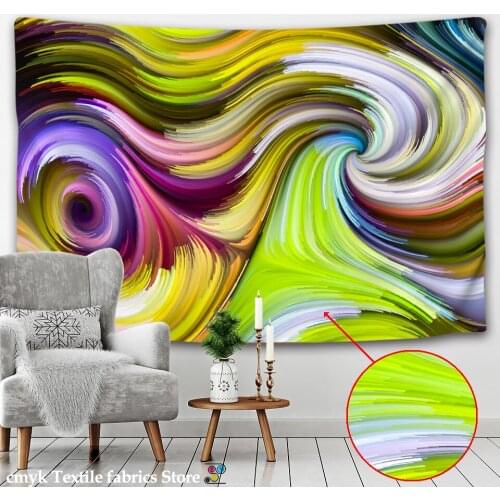 Bohemian Home Decor Wall Tapestry Hanging Huge Mushroom House Fairyland Psychedelic Tapestry Room Decoration Wall Tapestry