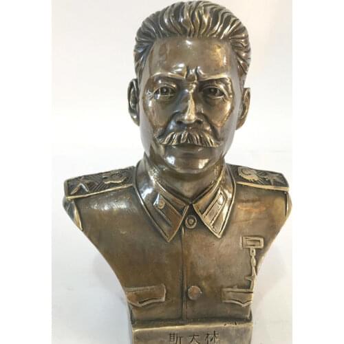 Bronze statue of Stalin