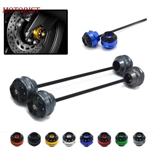 For Ducati MONSTER 1000 2003-2010 CNC Modified+Motorcycle Front and rear wheels drop ball / shock absorber