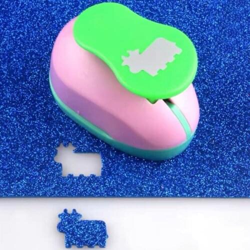 Big size 2cm Cow Shape EVA foam craft punch paper cutter for greeting card Scrapbooking Handmade hole puncher Furador Scrapbook