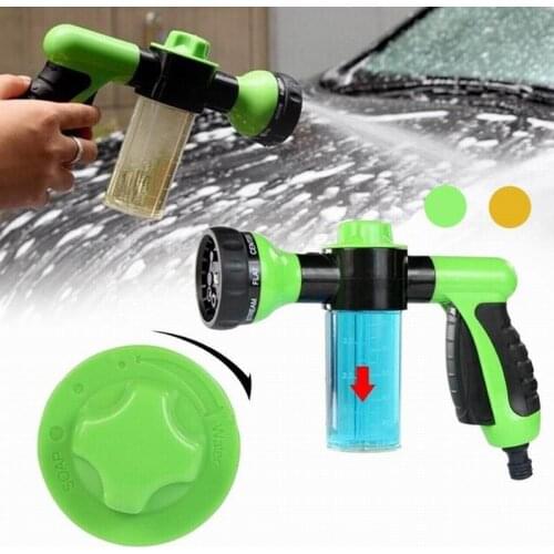 Eco-Friendly Car Washer Sprayer Sprinkler Watering Pattern Bubble Water High Pressure Gun Cleaning Tools Foam Adjustable Cusp