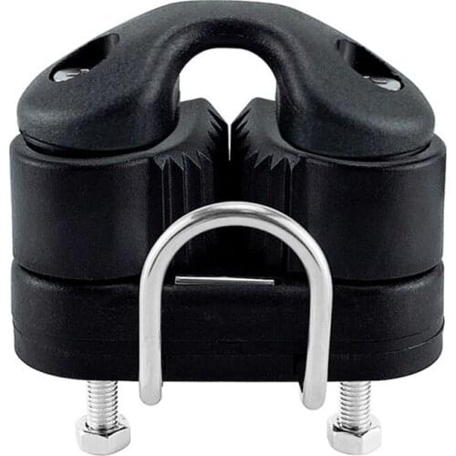 Composite 2 Row Matic Ball Bearing Cam Cleat with Leading Ring Pilates Equipment Boat Fast Entry Rope Wire Sailing