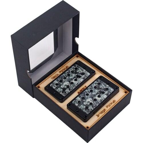 MagiDeal Double Coil Neck Pickups W/ Screws Set for Electric Guitar