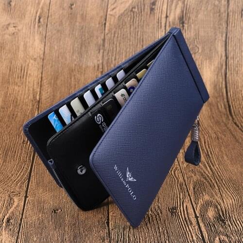 Mens True Leather Card Wallet, Cowhide Credit card bag, Bank Card Clip slim card holder