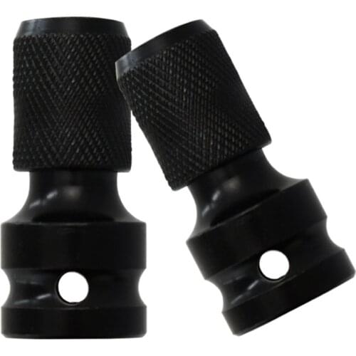 Electric Wrench Adapter 1/2 Inch Square Interface To 1/4 Inch Hexagonal Hole Interface Ratchet Socket