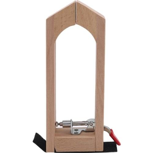 GTBL Simple Wooden Frame Leather Art Hand-Sewn Wooden Clips Handmade Leather Diy Tools Retaining Clips Tools