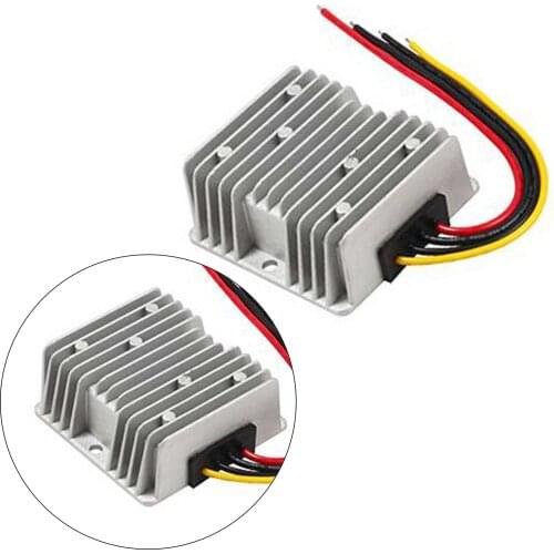 Artudatech 8-40V to 12V 10A DC Voltage Stabilizer Car Power Supply Regulator Waterproof