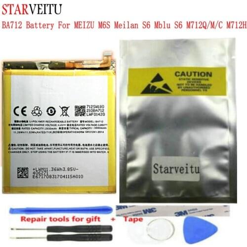STARVEITU Meizu M6s Phone Batteries